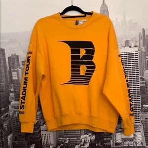 H&M Justin Bieber Tour Sweater